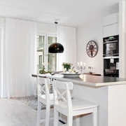 清澈洁净北欧住宅欣赏厨房设计