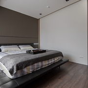现代住宅设计效果卧室效果图片