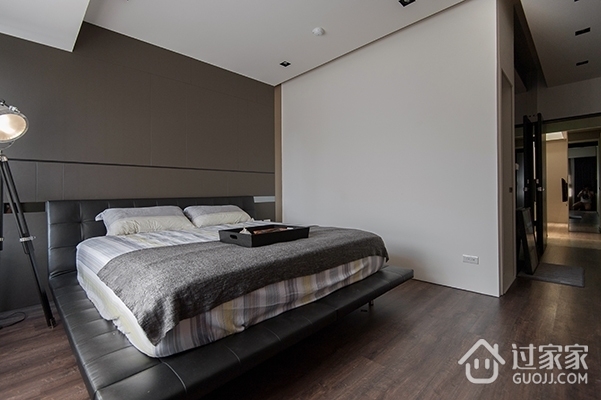 现代住宅设计效果卧室效果图片