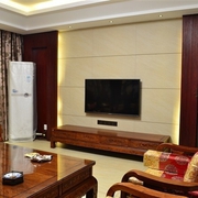 韵味中式住宅欣赏客厅电视柜