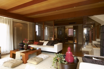 东南亚装饰客厅效果图设计
