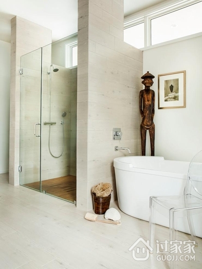 现代时尚风格住宅效果欣赏淋浴间