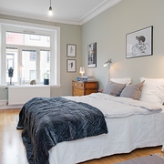 78平白色北欧住宅欣赏卧室设计