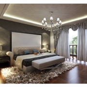 奢华新古典风格装饰欣赏卧室