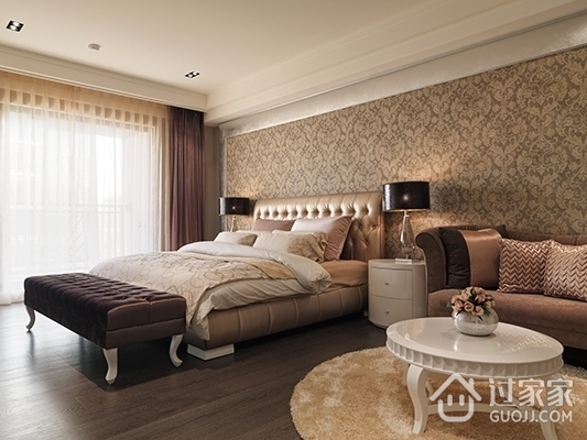 欧式风格奢华住宅欣赏卧室