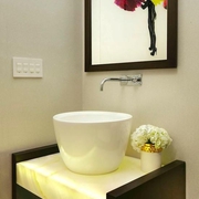 现代公寓装饰效果图洗手间