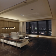 日式自然朴素住宅欣赏客厅效果