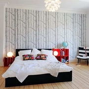 56平白色北欧风格欣赏卧室