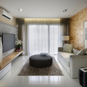 现代品质住宅客厅