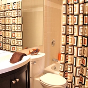 现代别墅效果图卫生间图片
