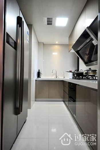 125平现代跃式住宅欣赏厨房