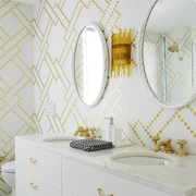 温馨浪漫白色别墅欣赏洗手间