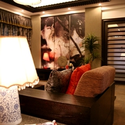 豪华中式客厅沙发