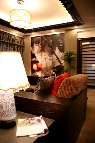 豪华中式客厅沙发
