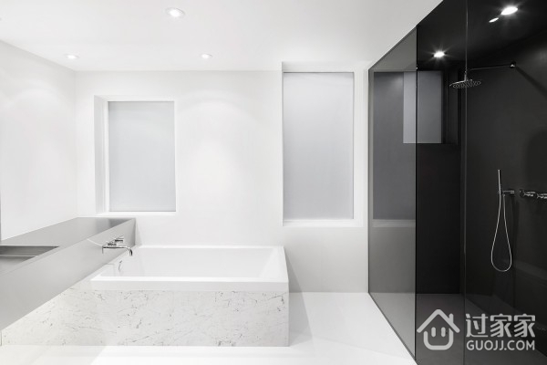 现代白色极致别墅欣赏卫生间设计