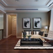 新中式风格住宅案例欣赏客厅