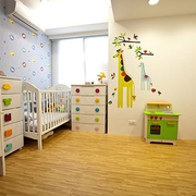 简约白色住宅空间套图儿童房设计