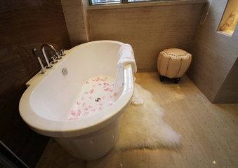 精品新中式风格住宅欣赏洗手间