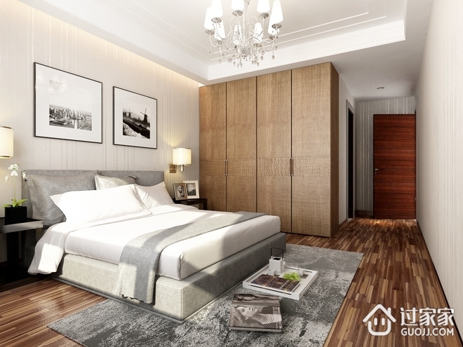 现代时尚简洁住宅欣赏卧室效果
