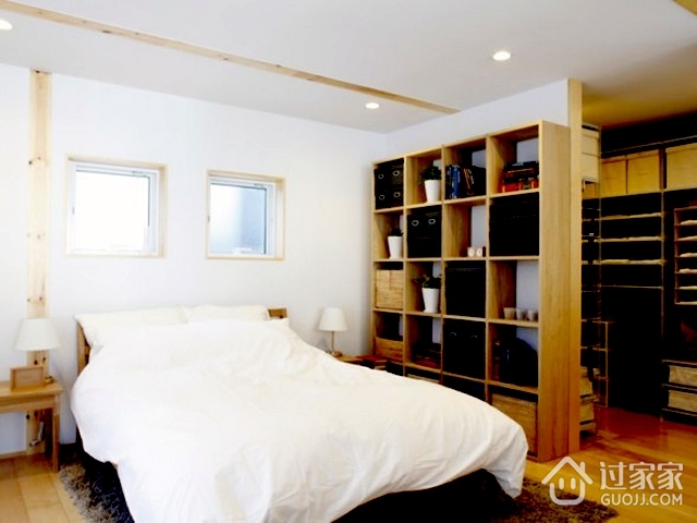 日式复式时尚住宅欣赏卧室效果