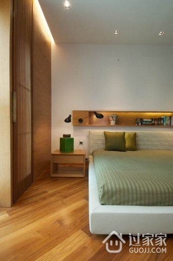 98平新中式雅居欣赏卧室设计