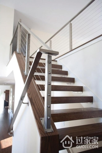 现代别墅设计效果图赏析楼梯