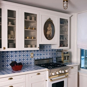蓝色地中海两居欣赏厨房设计