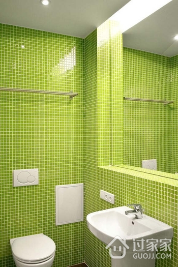 绿色简约自然住宅欣赏卫生间