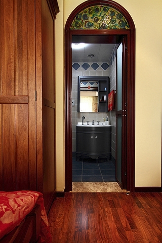 117平美式三室两厅欣赏洗手间