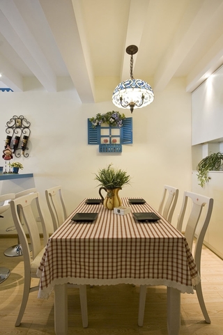 92平地中海温馨住宅欣赏餐厅设计