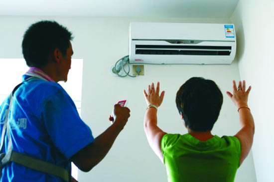 详述挂墙式空调安装过程