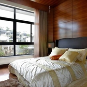 阳光休闲新中式住宅欣赏卧室