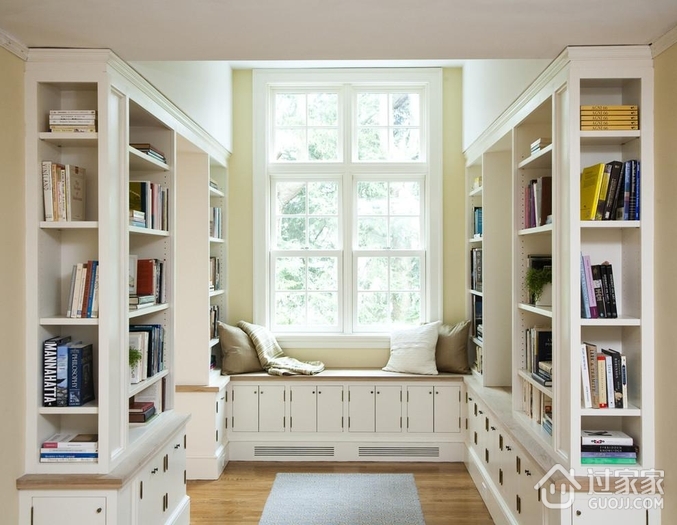 北欧风格设计别墅套图书房