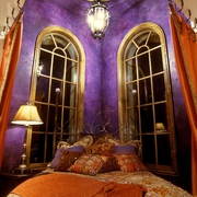 欧式古典装饰效果图卧室