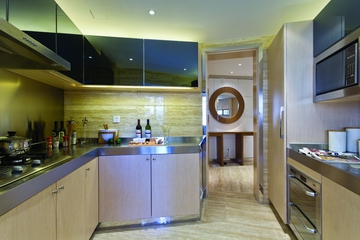 现代风格两居室效果图欣赏厨房