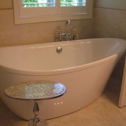 现代风格装饰别墅效果图浴缸