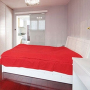 50平米现代一居室效果欣赏卧室