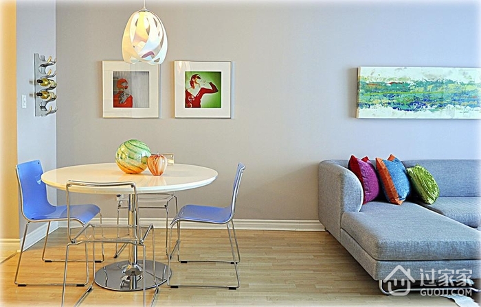 时尚现代一居室设计图片餐厅装饰画