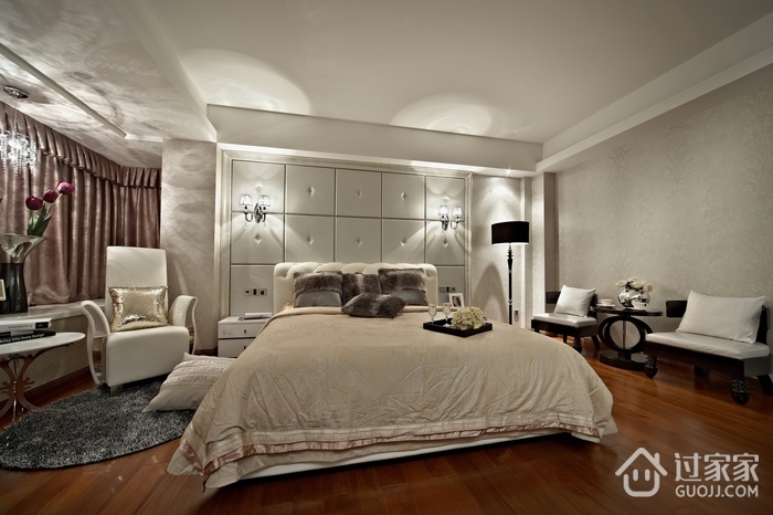 新古典风复式设计卧室