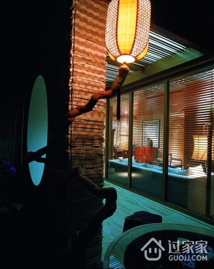 雅致中式三居室欣赏客厅灯饰
