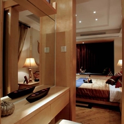 东南亚设计风格住宅卧室台面