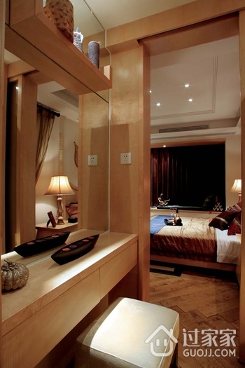 东南亚设计风格住宅卧室台面