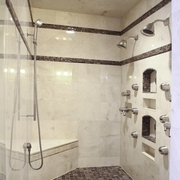 美式效果图大全设计淋浴间