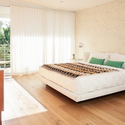 白色现代时尚住宅欣赏卧室