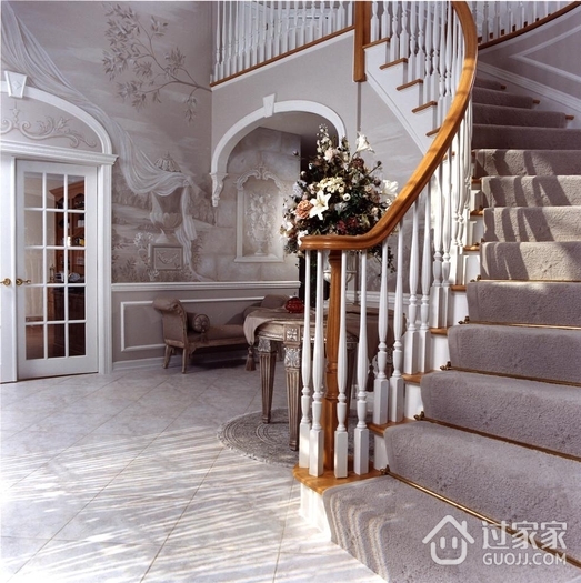 法式别墅装饰套图欣赏楼梯
