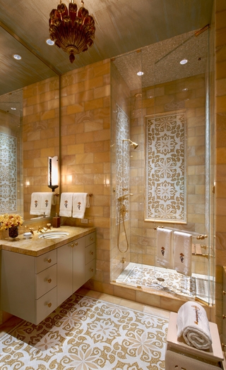 美式经典别墅设计欣赏卫生间设计