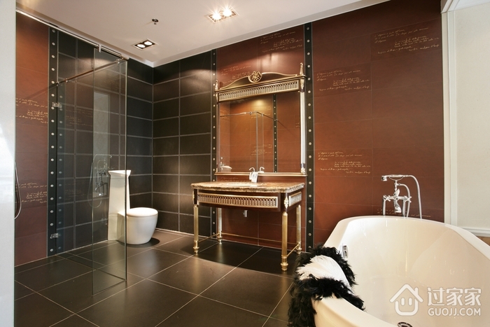 欧式风住宅设计浴室