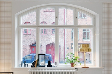 44平舒适现代一居室欣赏窗台