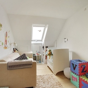 北欧风格设计效果婴儿房
