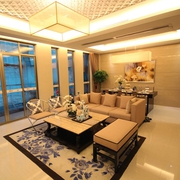 精品新中式风格住宅欣赏客厅设计
